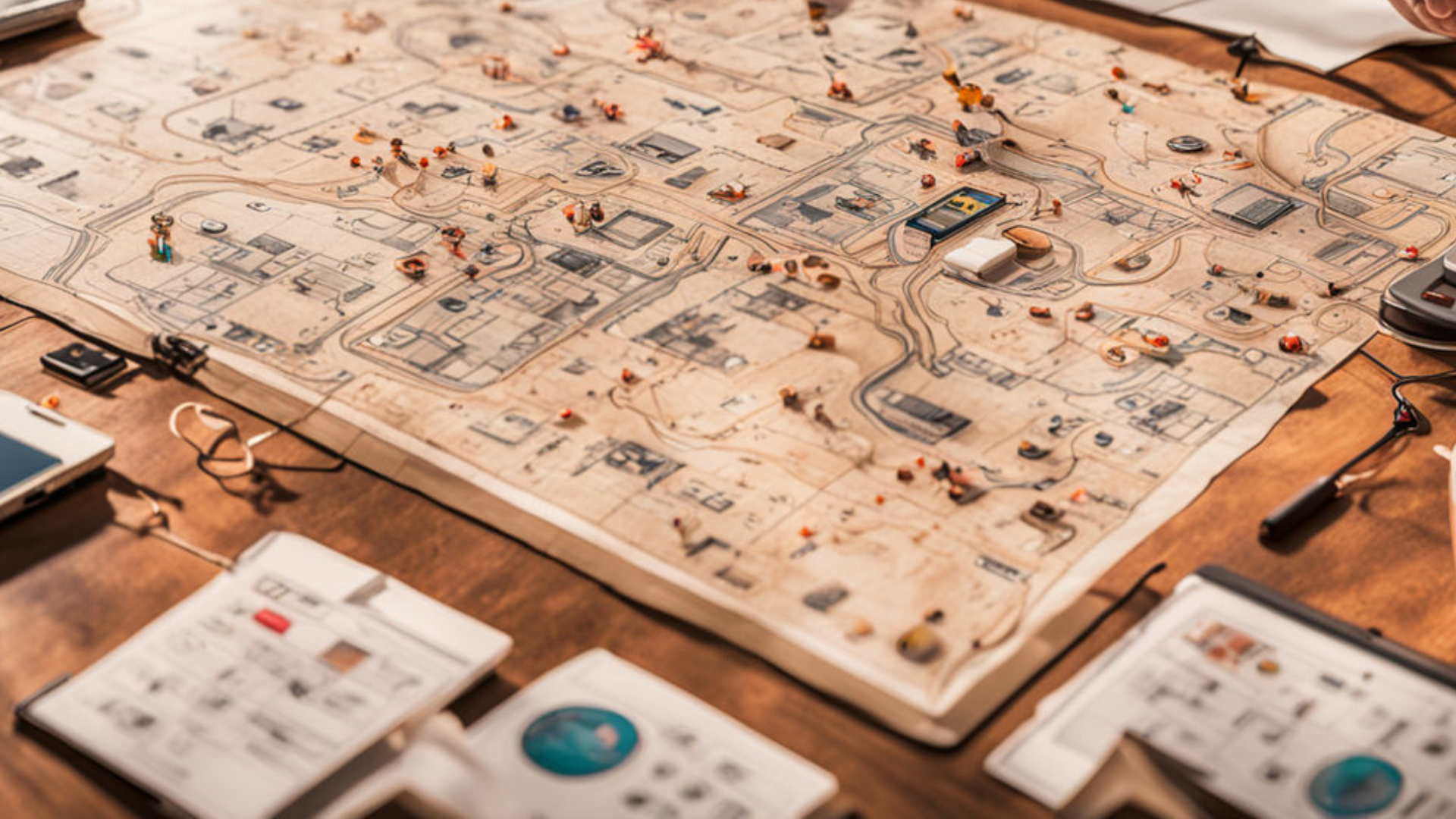 AI-gen map factoring in LLMs, Search, and UX.