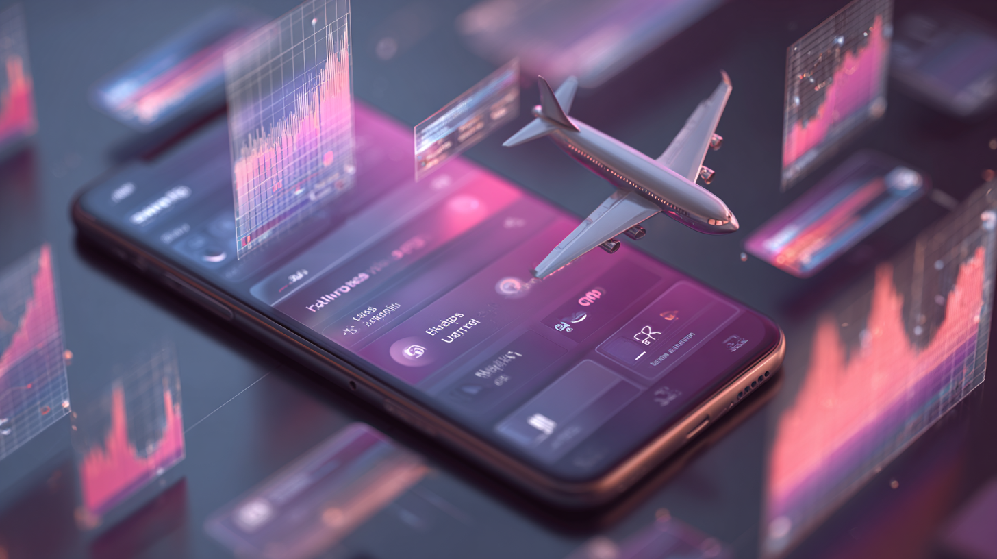 AI predictive analytics recommending personalized travel add-ons during an online booking process