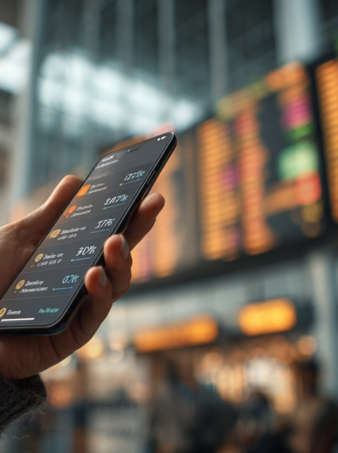 AI flight price tracker showing live fare alerts, predictive trends, and booking recommendations for travelers