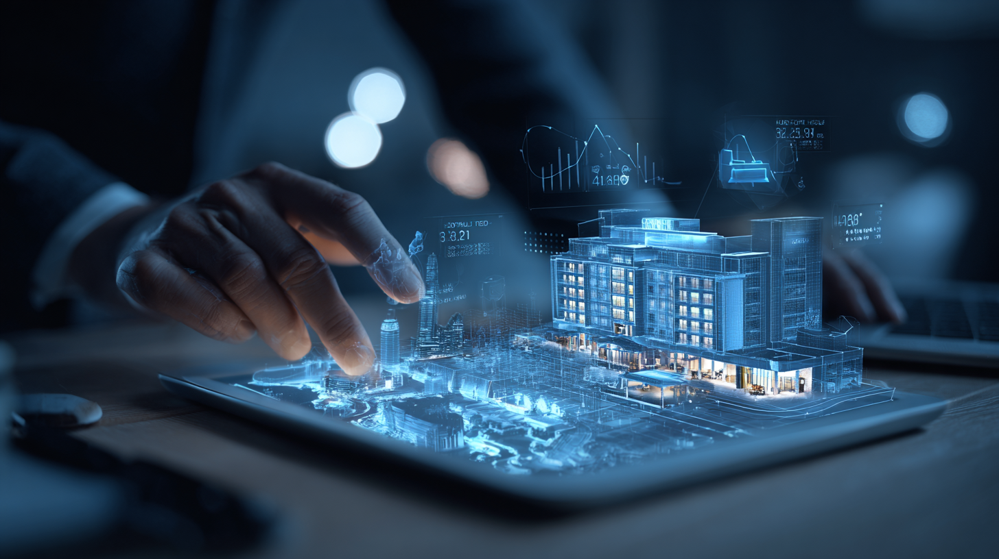 AI dynamic pricing dashboard optimizing hotel room rates based on travel demand and market data